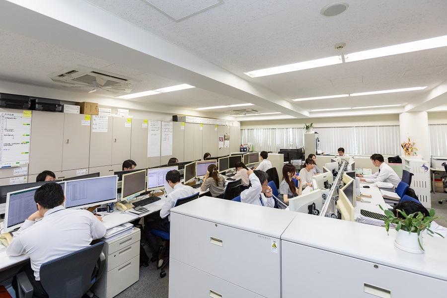 執務室の日常風景
